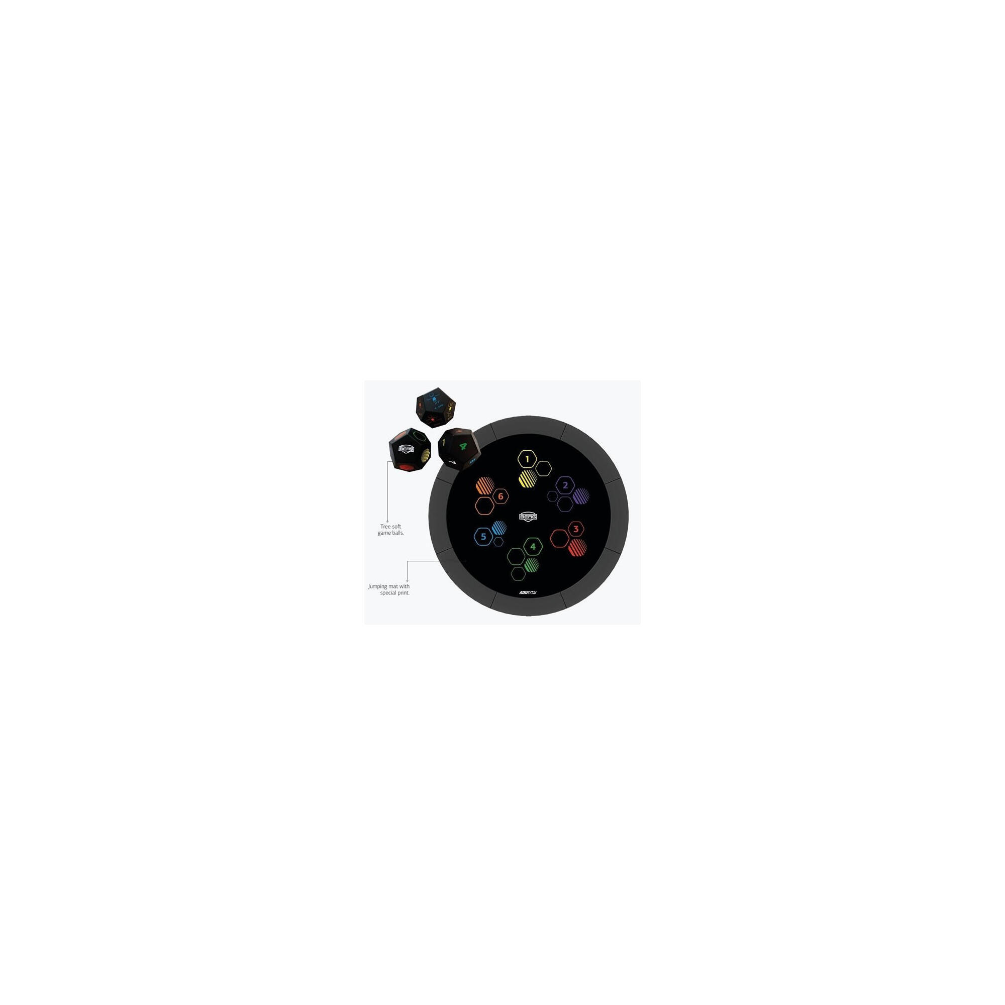 Trambulina Berg Favorit Regular GRI Level cu plasa Comfort 430