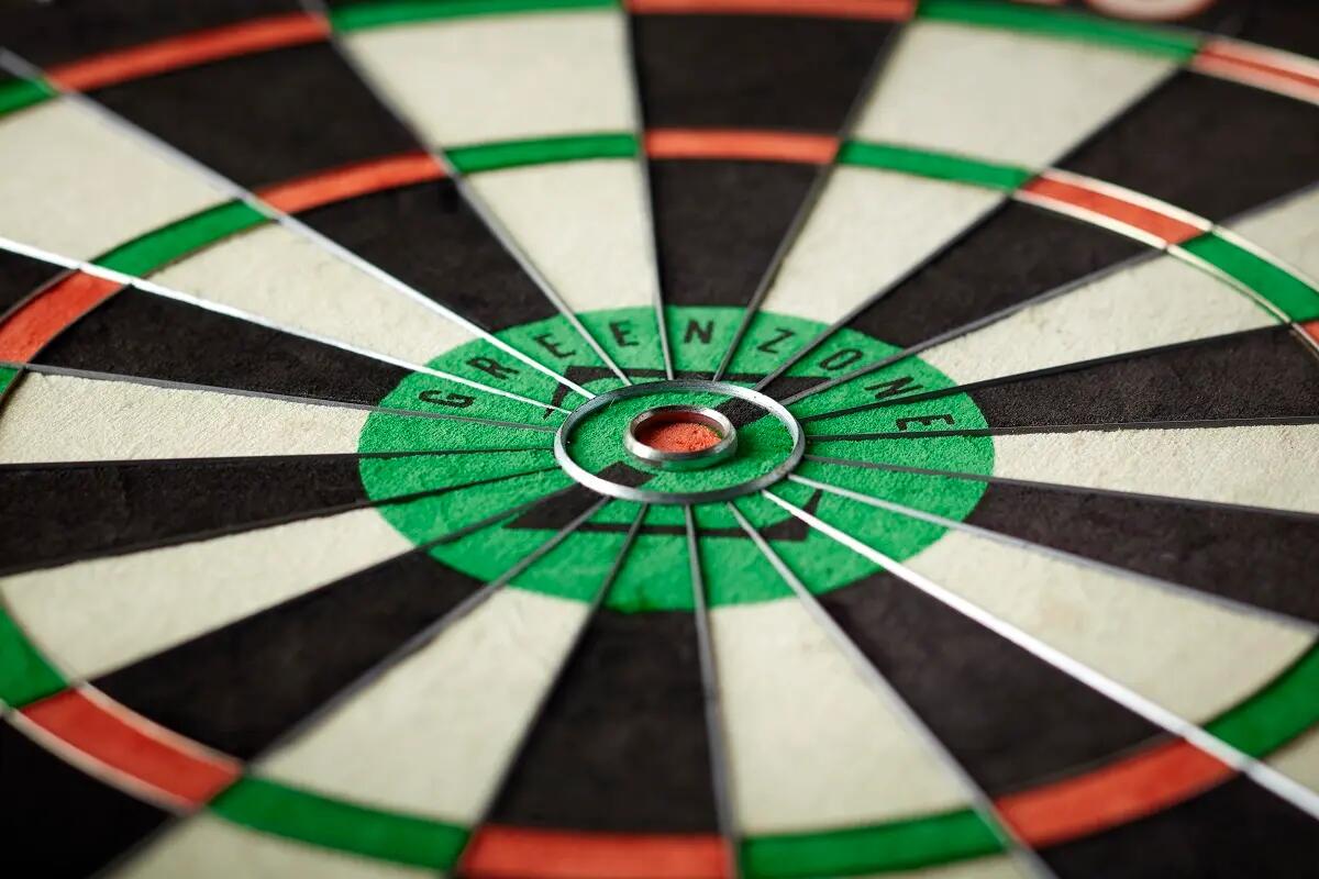 Winmau Dartboard Green Zone 3019 2/5