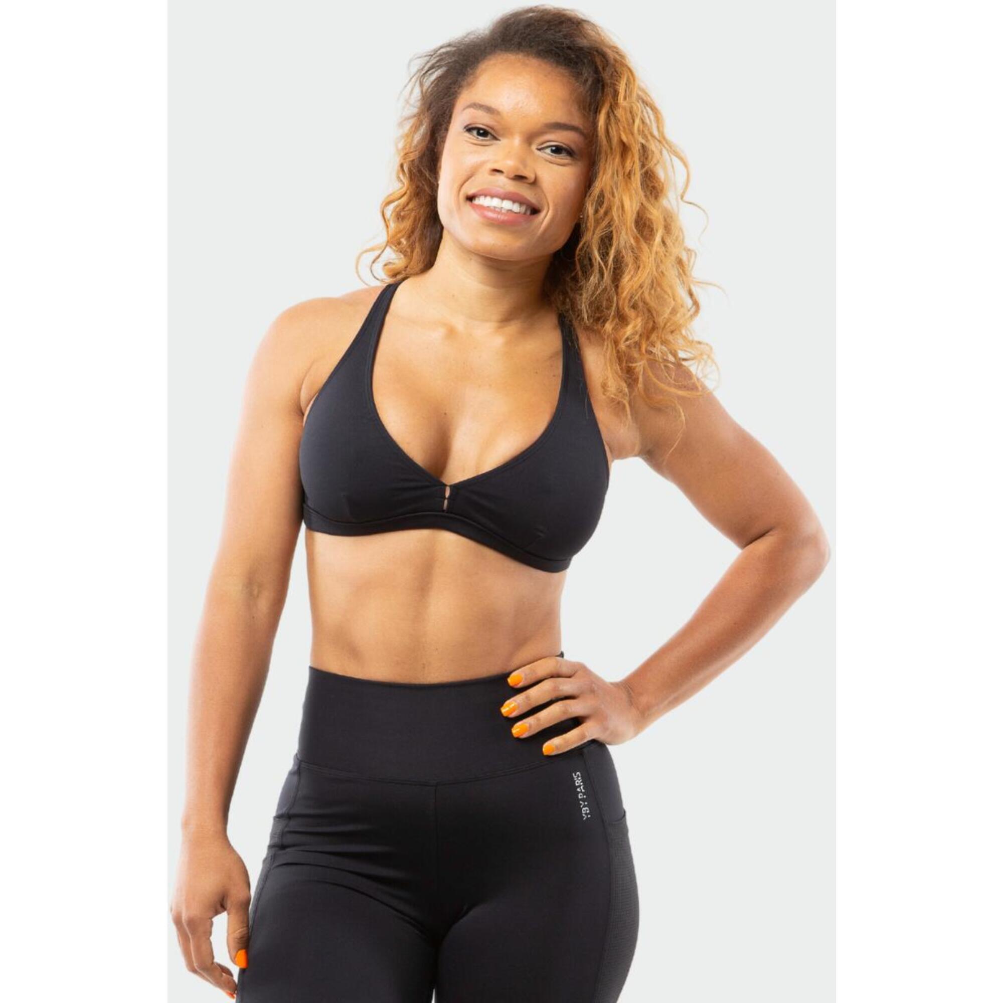 Brassière yoga femme maintien élevé soft touche eco-conçu en fibre biodégradable