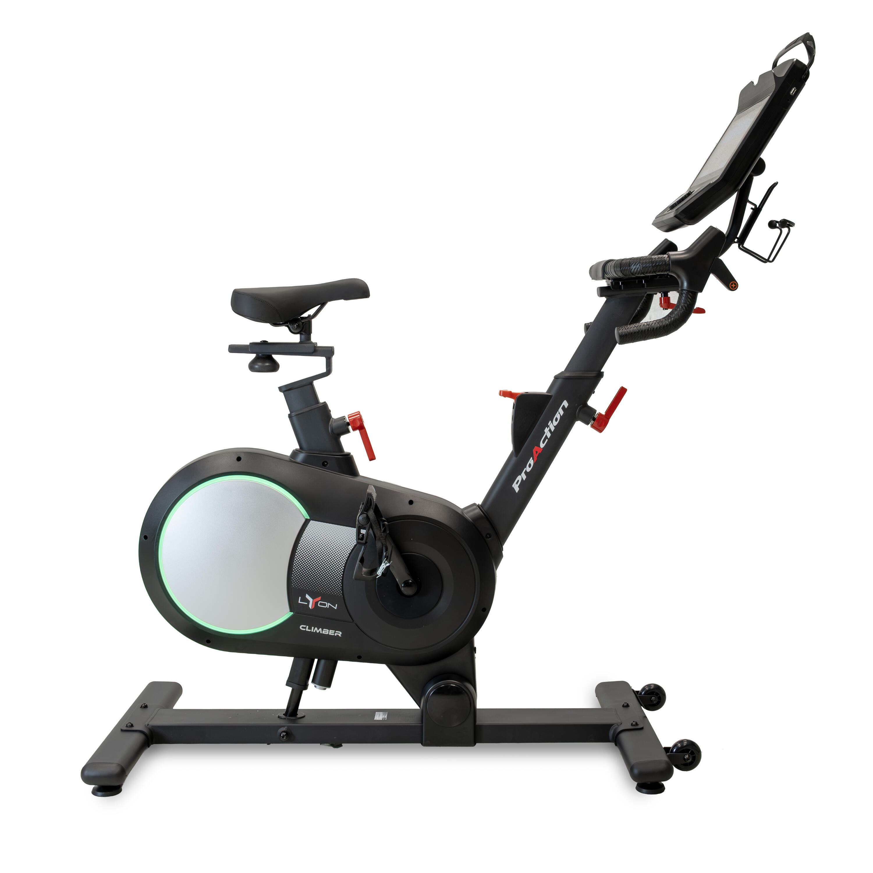 Cyclette Lyon Climber H9117TFT – schermo touch 10”, FTMS 2/7