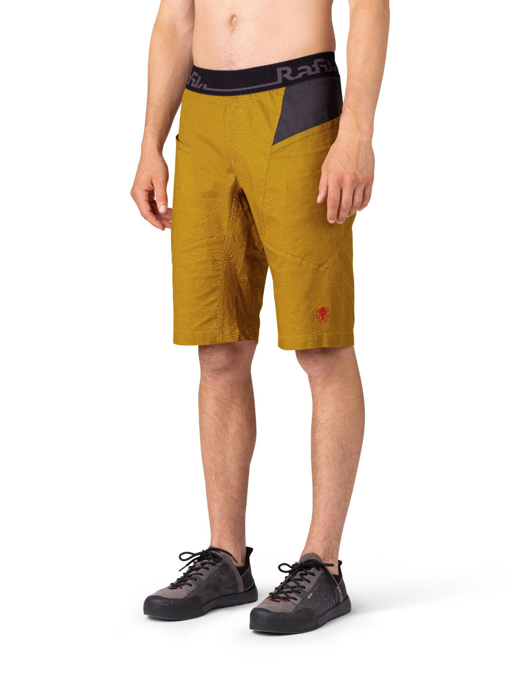 Calções de escalada de algodão para homem RAFIKI amarelo 6/6