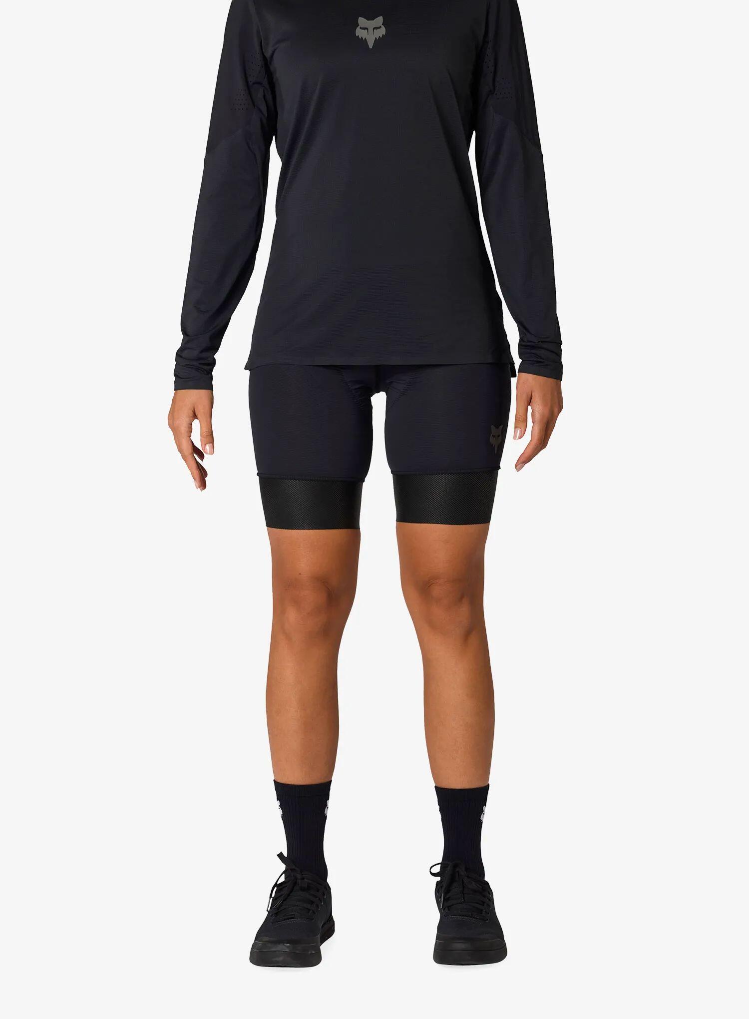 Spodenki rowerowe damskie z wkładką Fox Tecbase Liner Short 3/6