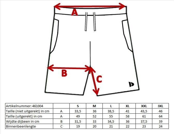 Korte dunne joggingbroek heren 100% Katoen 5/5