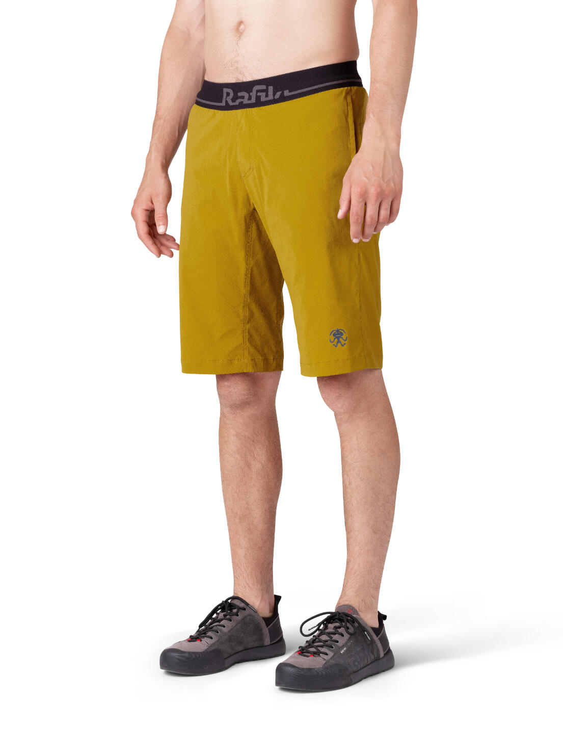 Calções multidesportos super leves para homem RAFIKI amarelo 7/7