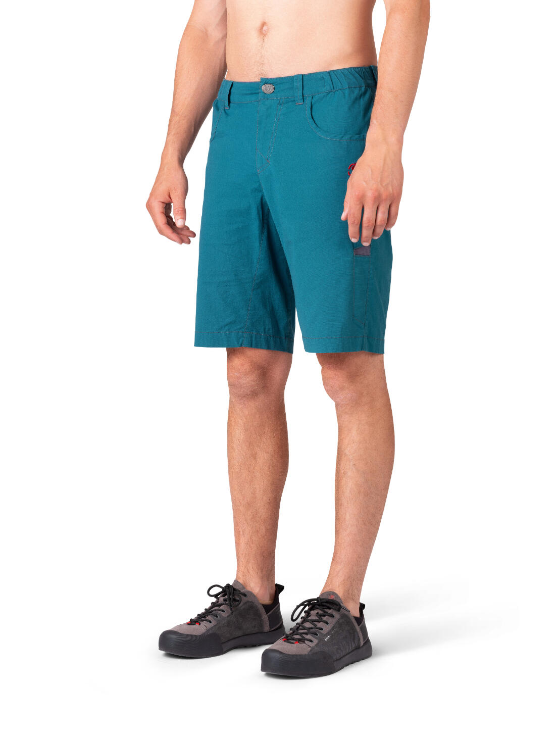 Short de sport flexible ultraléger pour homme avec 4 poches RAFIKI bleu 7/7