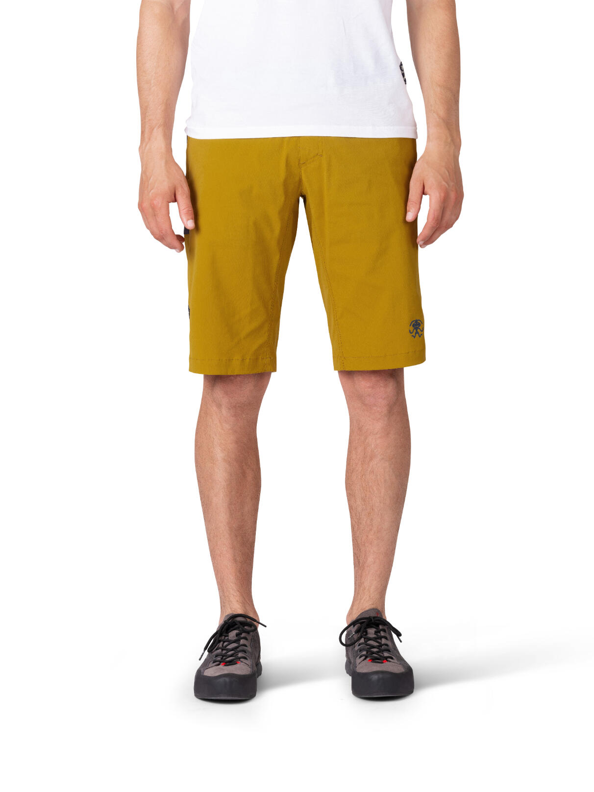 Calções multidesportos super leves para homem RAFIKI amarelo 5/7