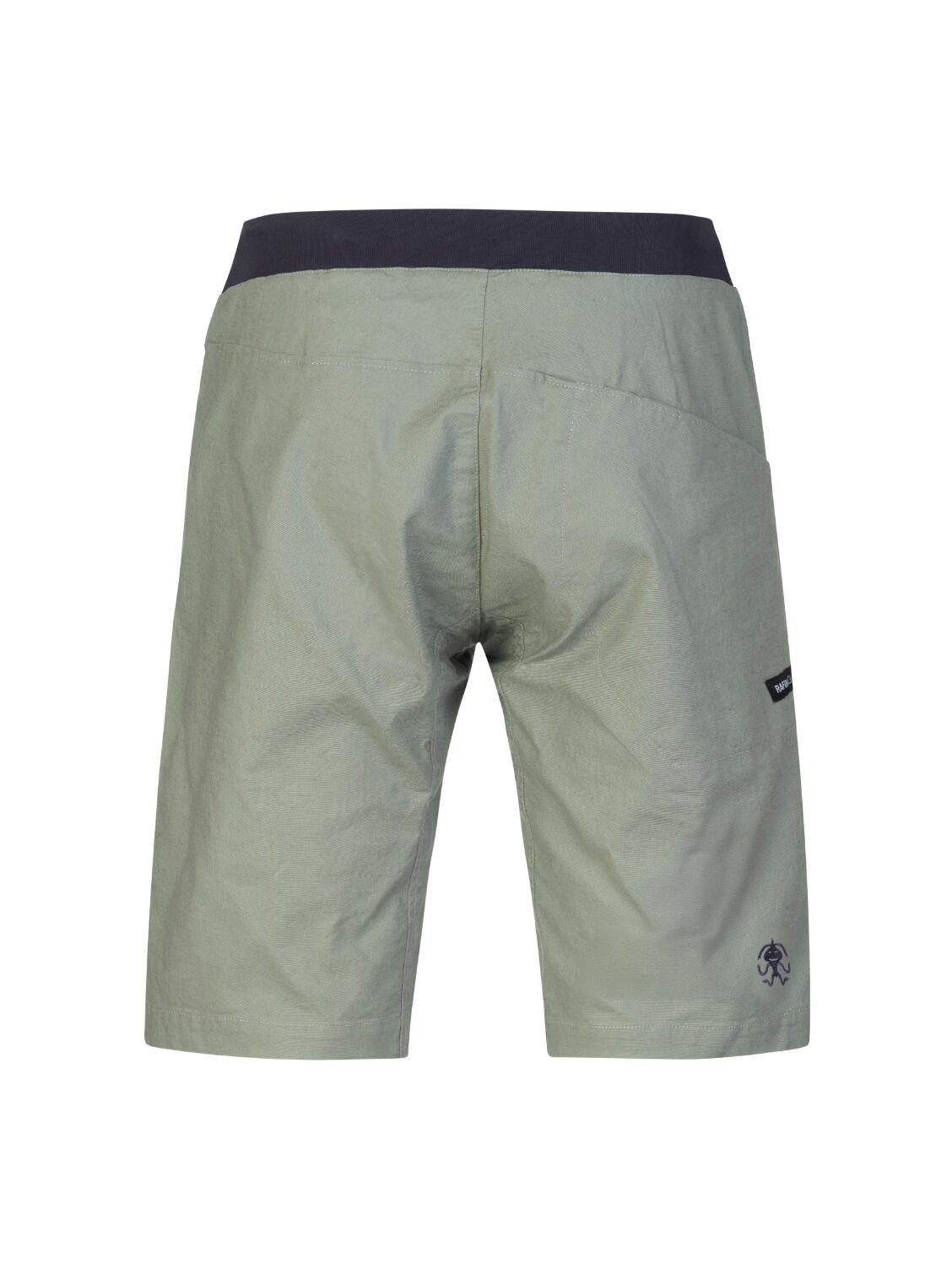 Calções desportivos de linho-algodão elástico RAFIKI verde para homem 2/7