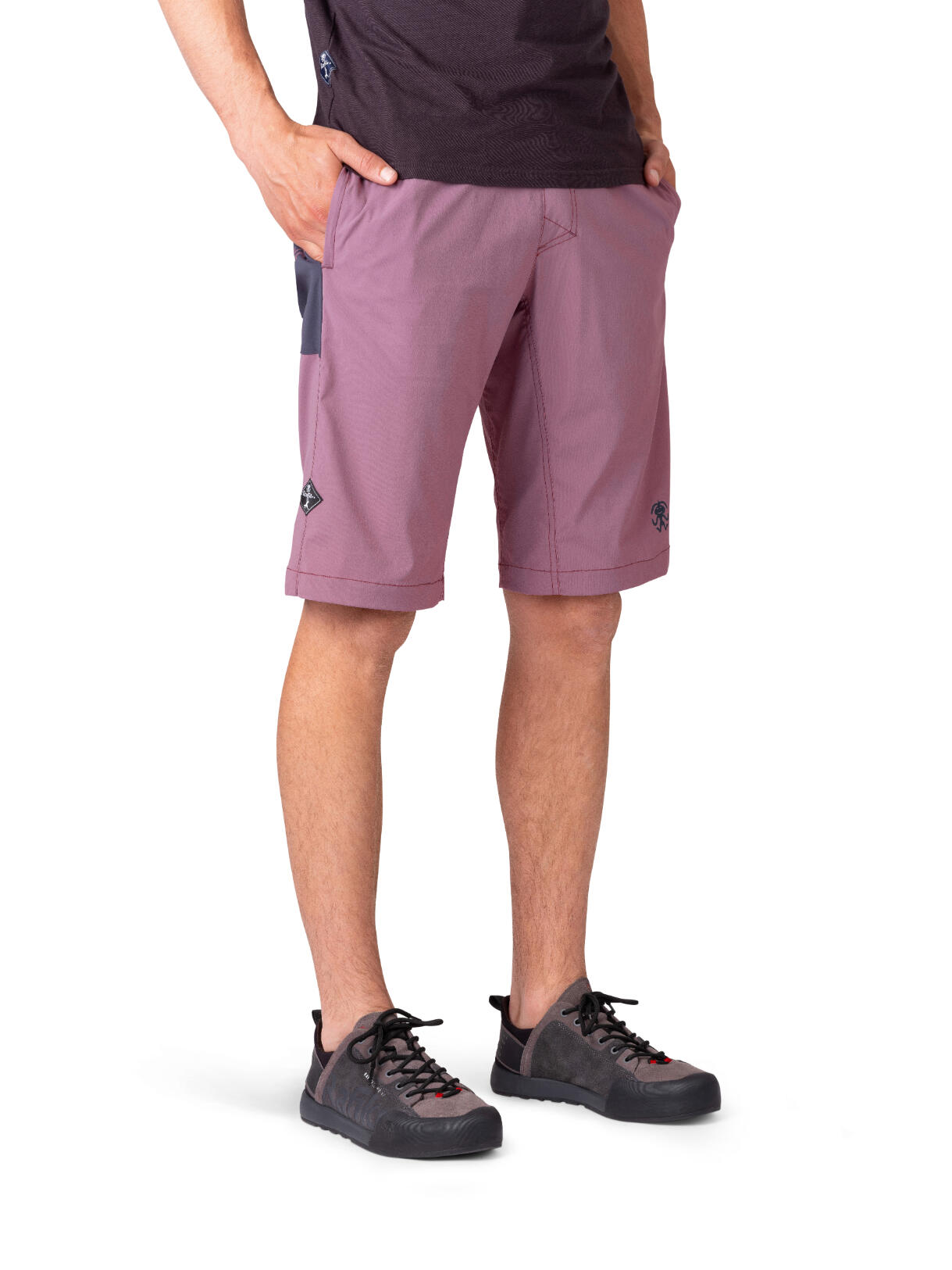 Pantaloncini multisport superleggeri da uomo RAFIKI viola 3/7