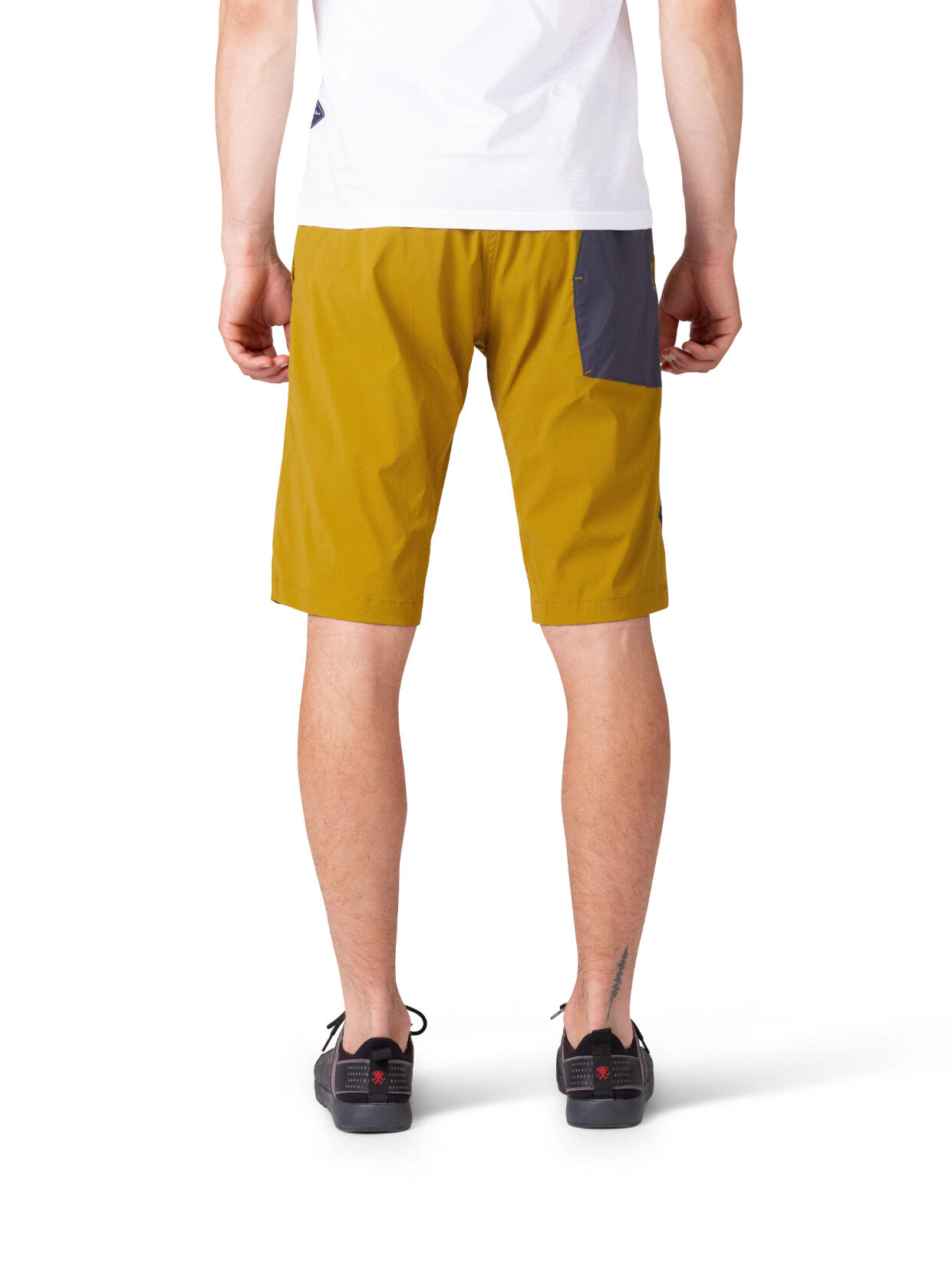 Calções multidesportos super leves para homem RAFIKI amarelo 6/7
