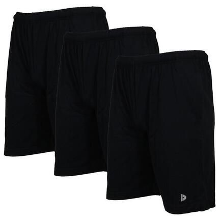 Lot de 3 shorts de jogging slim pour homme, 100 % coton