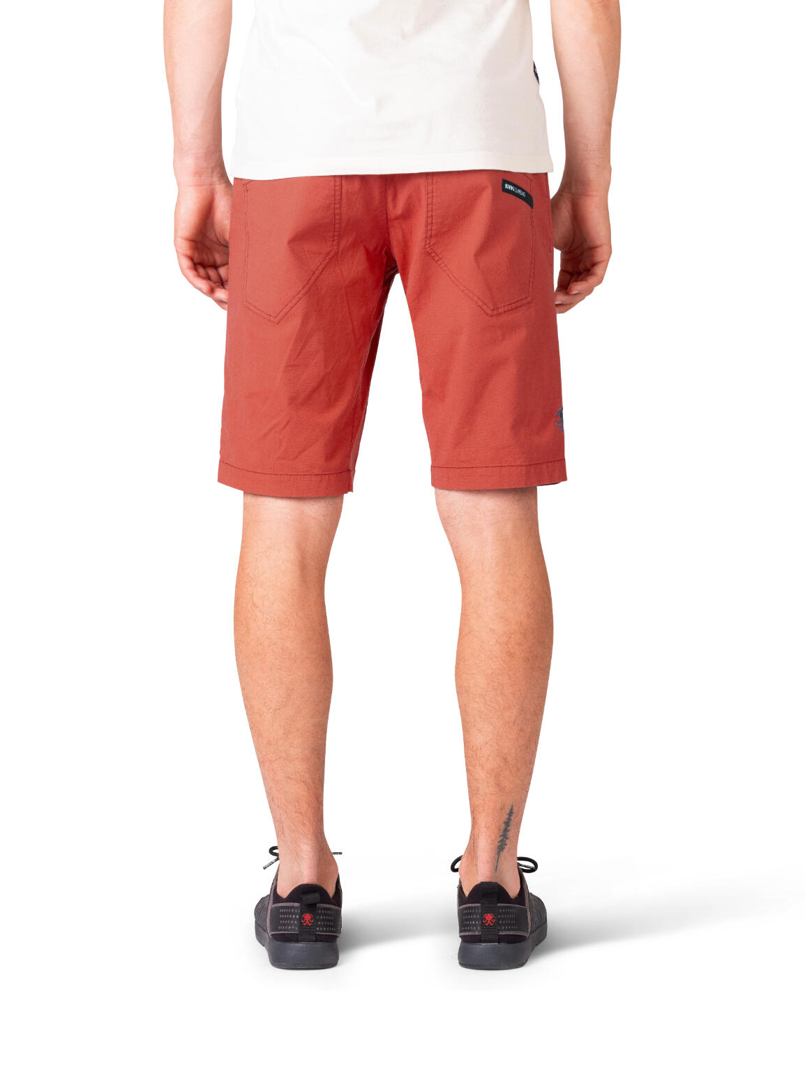 Pantaloncini sportivi ultraleggeri flessibili da uomo con 4 tasche RAFIKI rosso 6/7