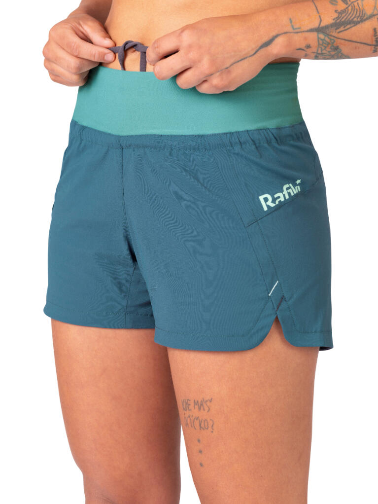 Calções multidesportos super leves para mulher RAFIKI azul escuro 7/7