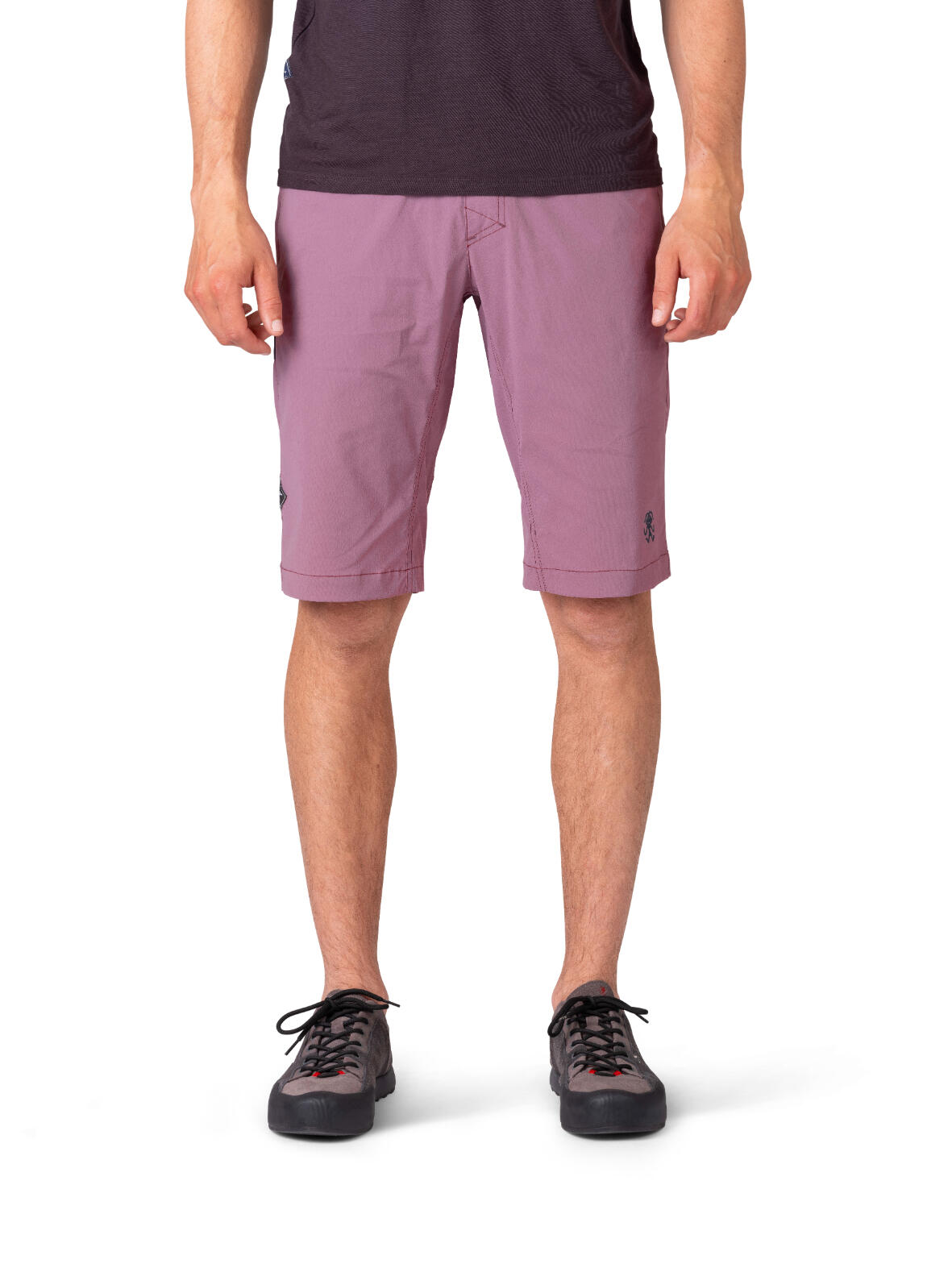 Pantaloncini multisport superleggeri da uomo RAFIKI viola 5/7