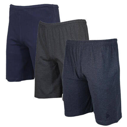 Lot de 3 shorts de jogging slim pour homme, 100 % coton