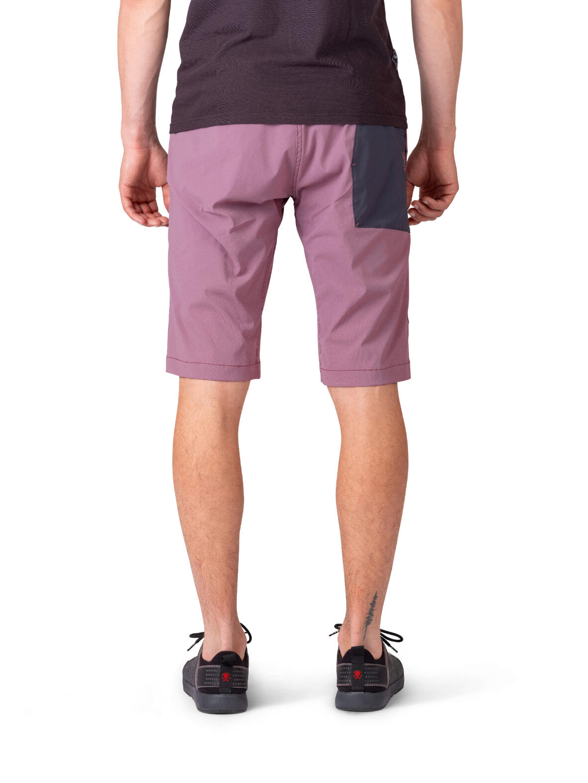 Pantaloncini multisport superleggeri da uomo RAFIKI viola 6/7