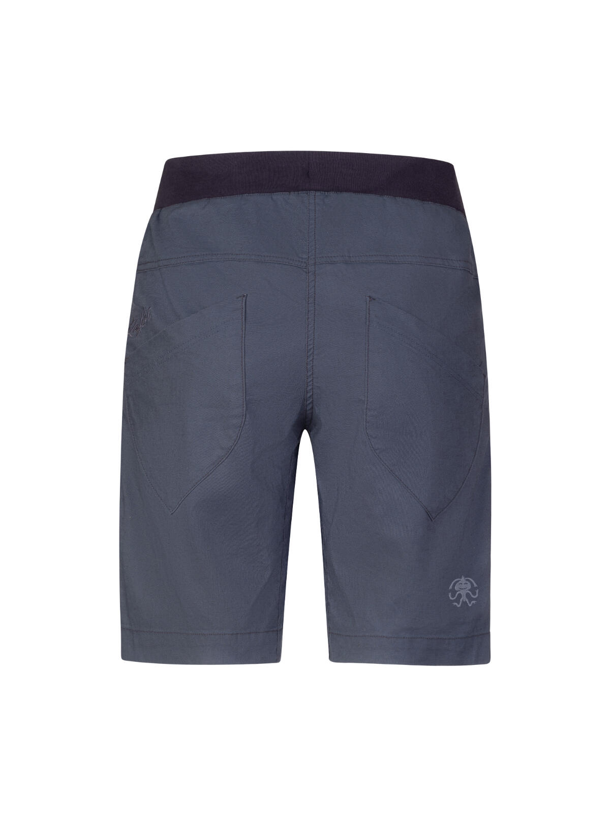 Calções de alpinismo de linho-algodão elástico RAFIKI azul para mulher 2/7