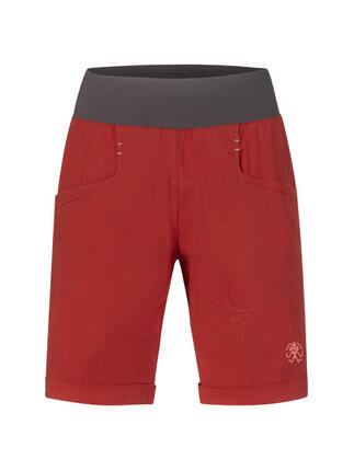 Short de sport en coton léger pour femmes RAFIKI rouge