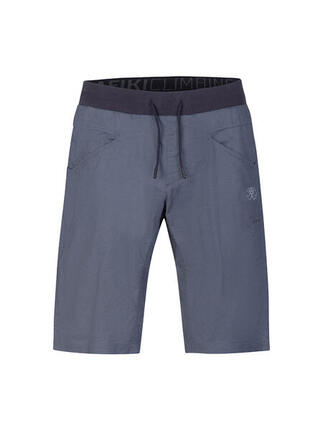 Short de sport léger en lin-coton extensible pour hommes RAFIKI bleu