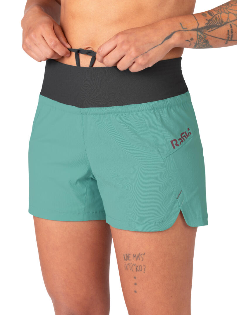 Calções multidesportivos super leves para mulher RAFIKI verde 7/7