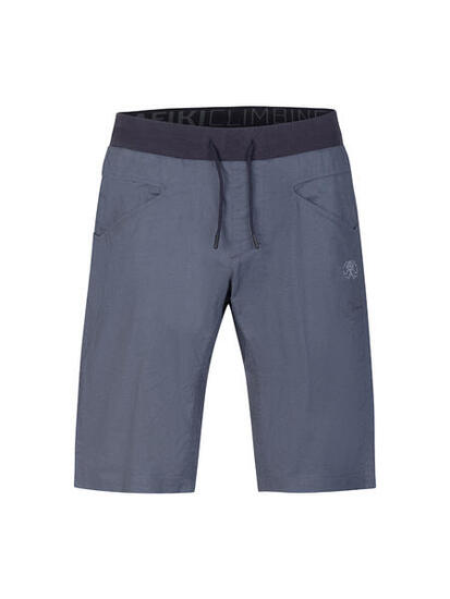 Short de sport léger en lin-coton extensible pour hommes RAFIKI bleu