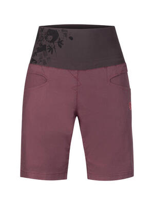 Damesklimshort rafiki met verstelbare taille paars