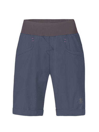 Short de sport en coton léger pour femmes RAFIKI bleu foncé