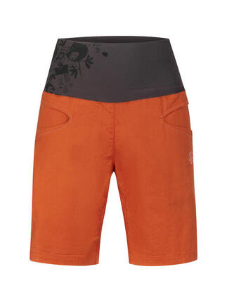 Short d'escalade performance pour femmes RAFIKI avec taille convertible orange