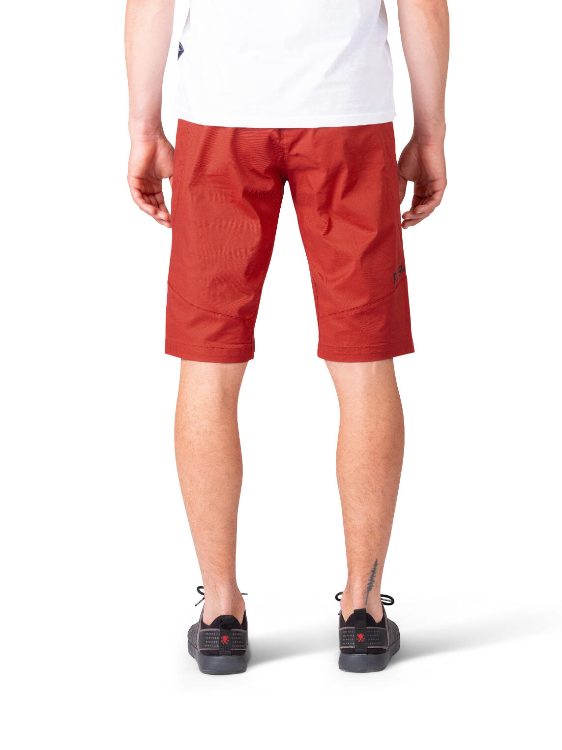 Pantaloncini da arrampicata da uomo in cotone performante RAFIKI rosso 5/6
