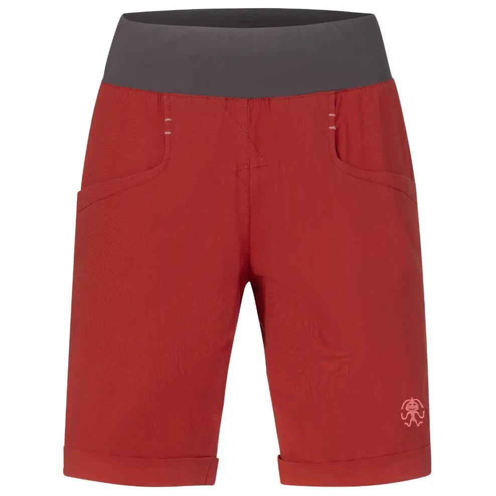 Women's lightweight cotton sports shorts RAFIKI red