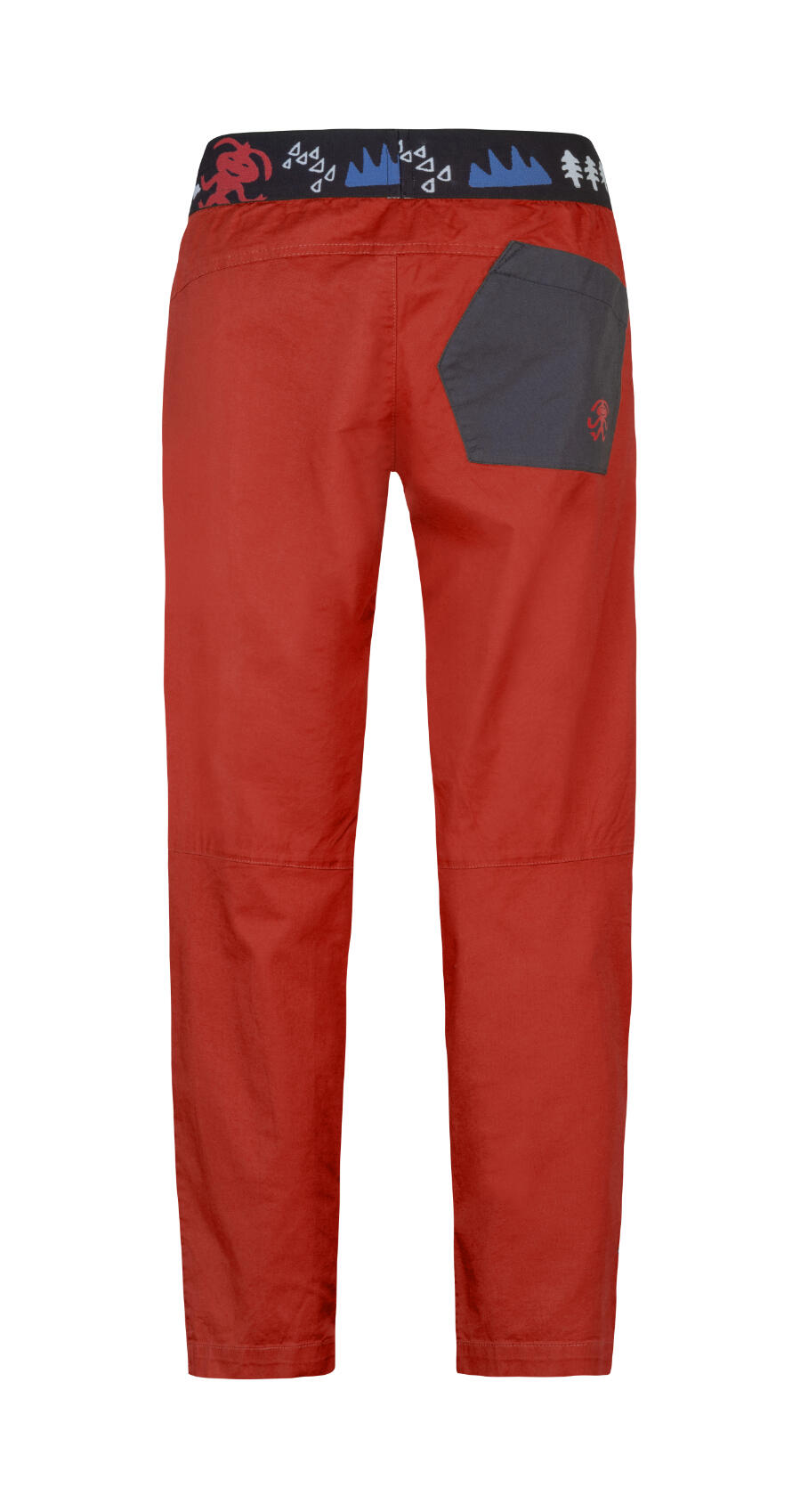 Pantalones ligeros de algodón para niños RAFIKI rojo 2/2