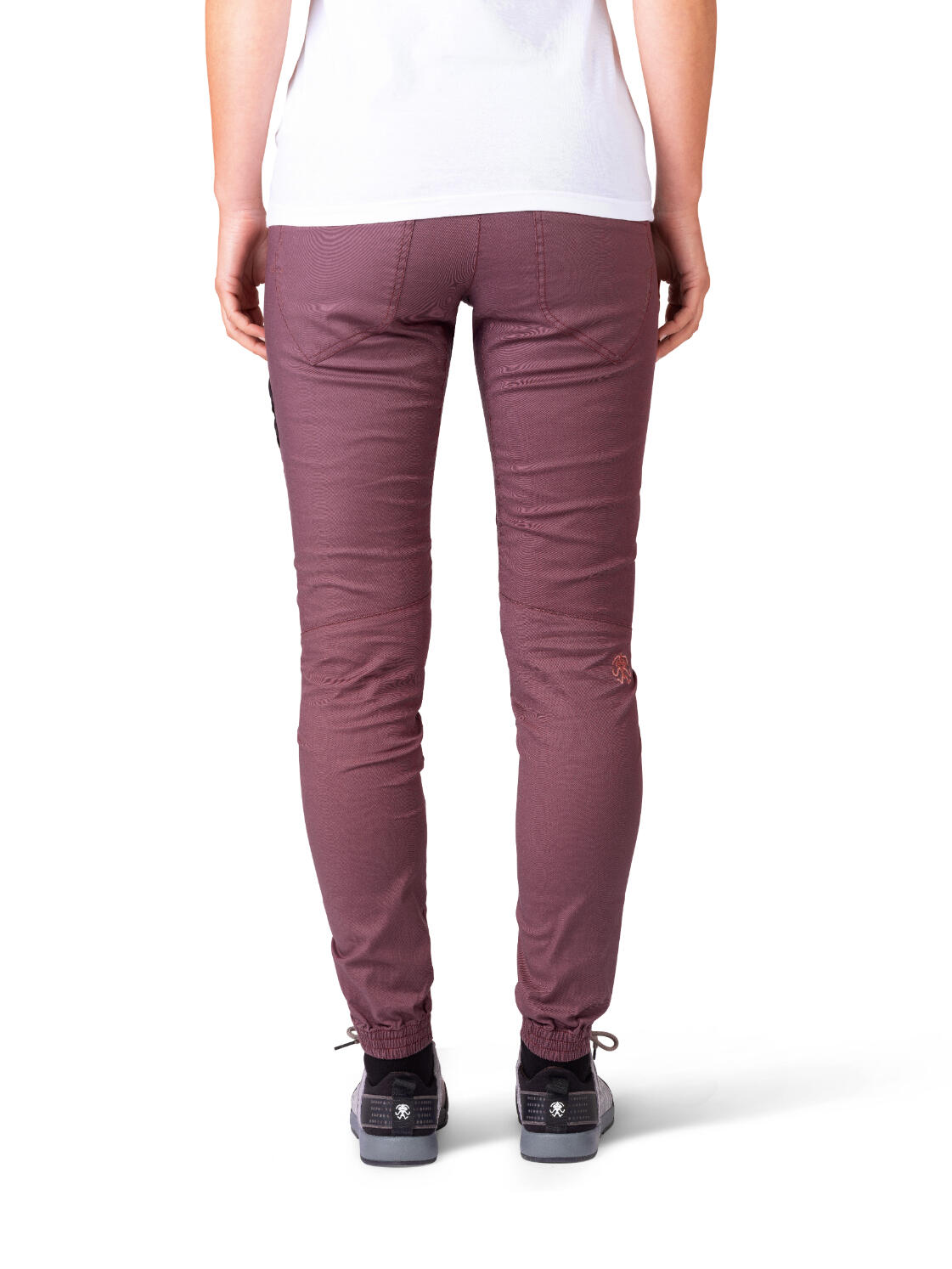 Pantalón de escalada transpirable para mujer con cintura ajustable RAFIKI morado 6/6