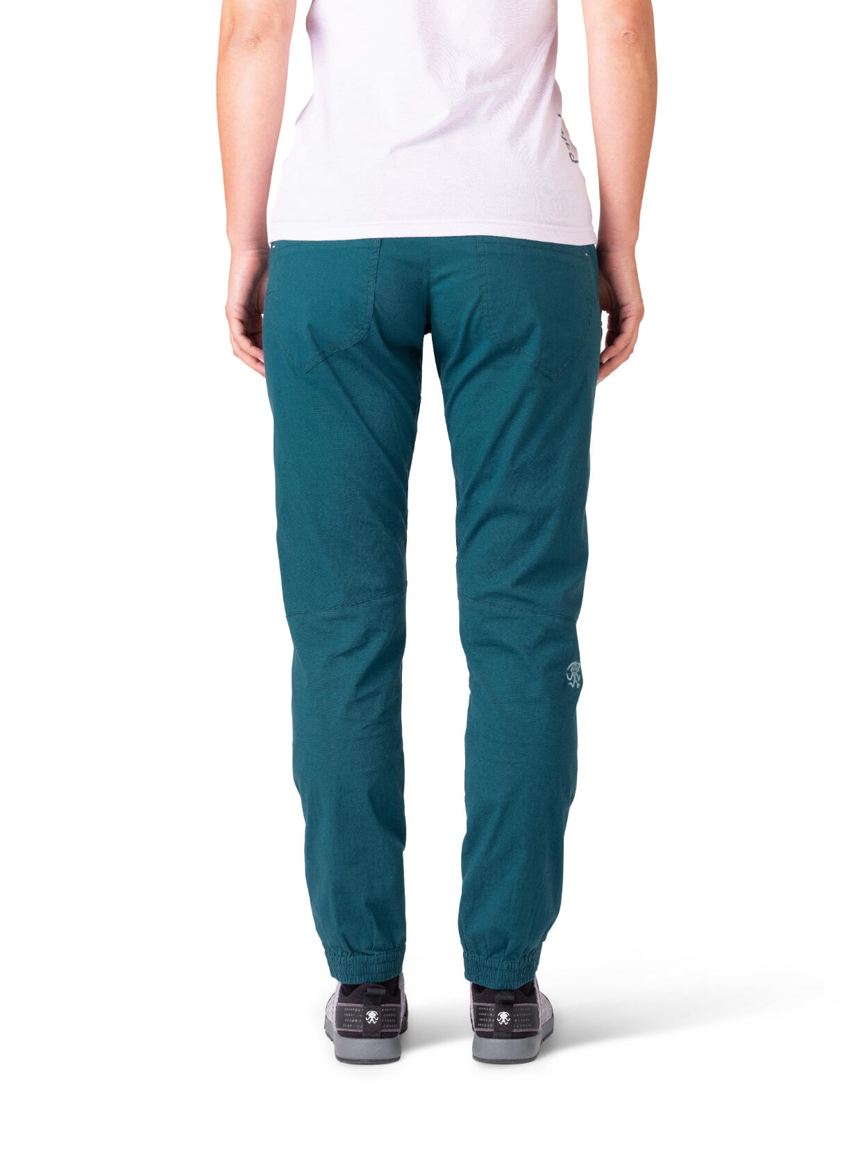 Pantalones de escalada ligeros de algodón para mujer RAFIKI azul 7/7