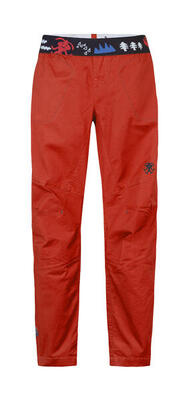 Pantaloni leggeri da bambino in cotone outdoor RAFIKI rosso