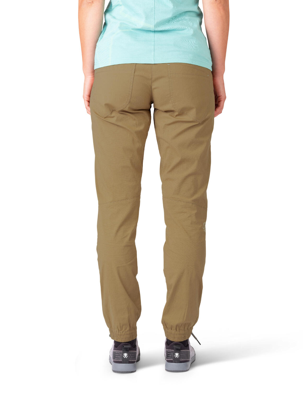 Pantalones de escalada ligeros de algodón para mujer RAFIKI marrón 6/6
