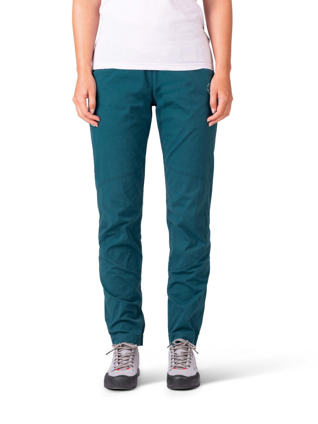 Pantalones de escalada ligeros de algodón para mujer RAFIKI azul 5/7