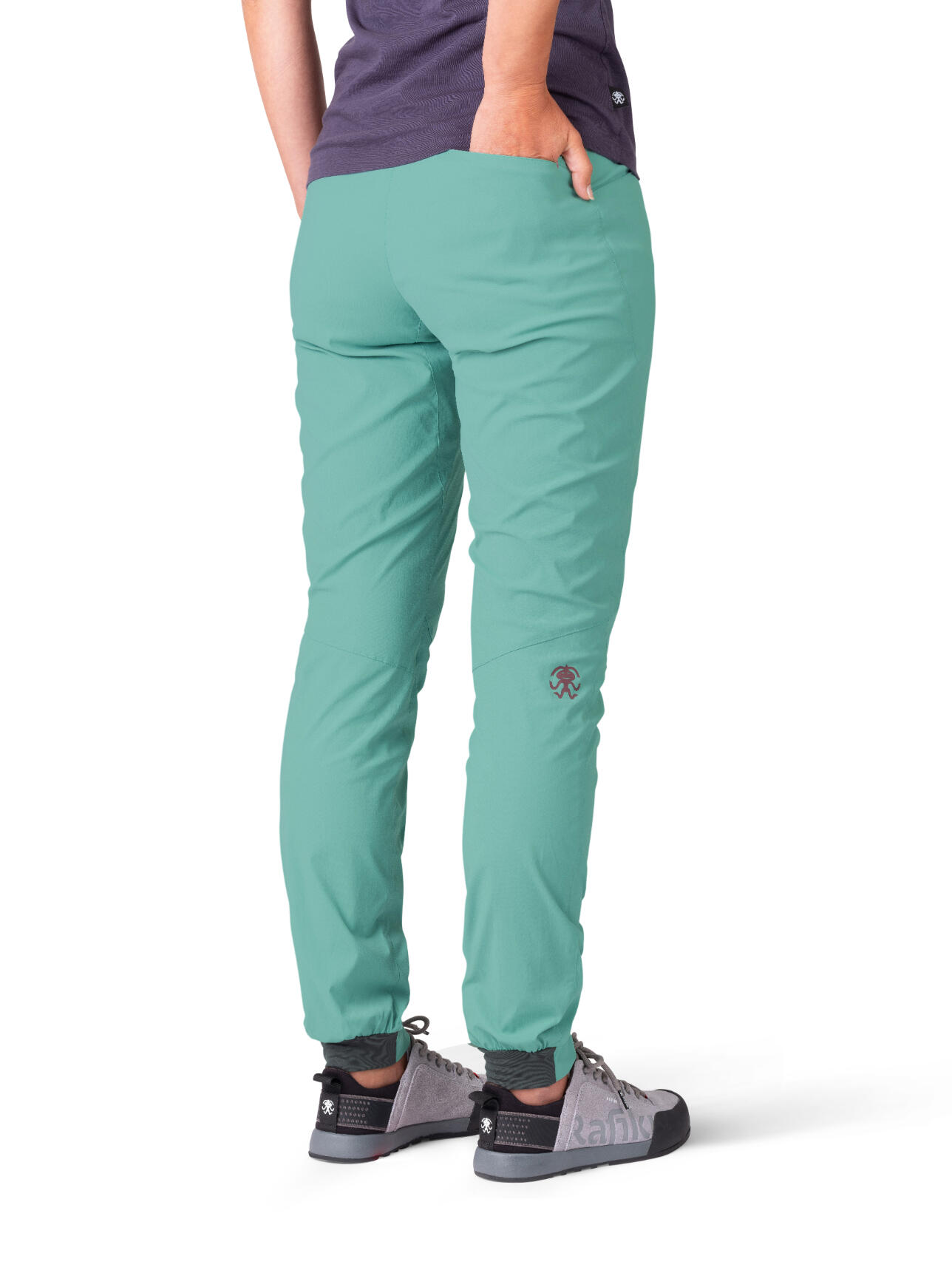 Superleichte Damen-Multisporthose RAFIKI grün 4/7