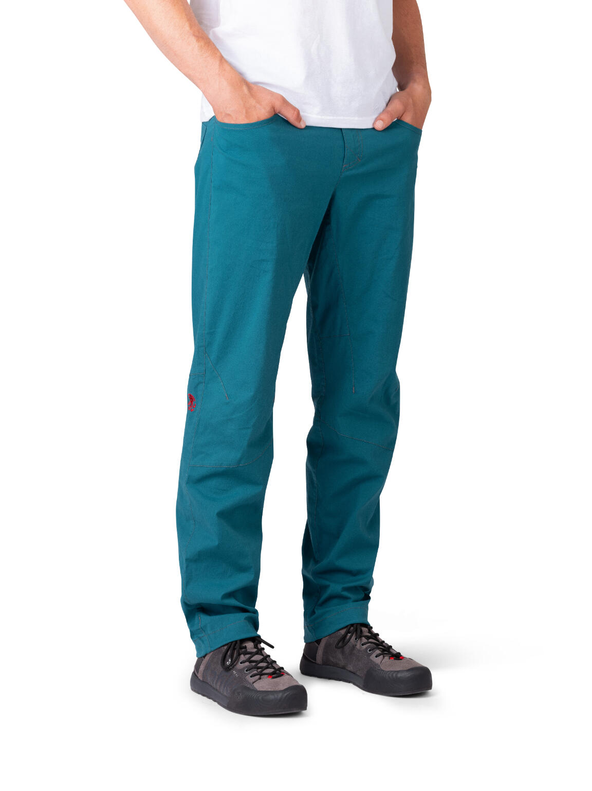 Herren Kletterhose aus ultraleichter Baumwolle RAFIKI blau 3/7