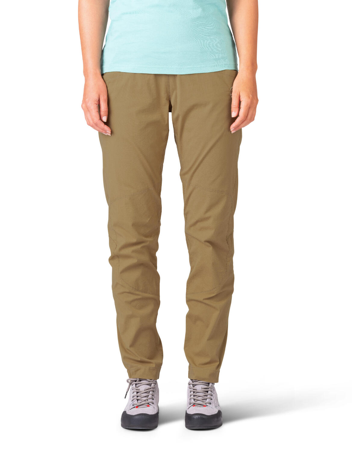 Pantalones de escalada ligeros de algodón para mujer RAFIKI marrón 4/6