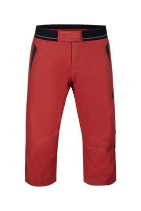 Pantalon d'escalade 3/4 pour homme avec fermeture velcro RAFIKI rouge
