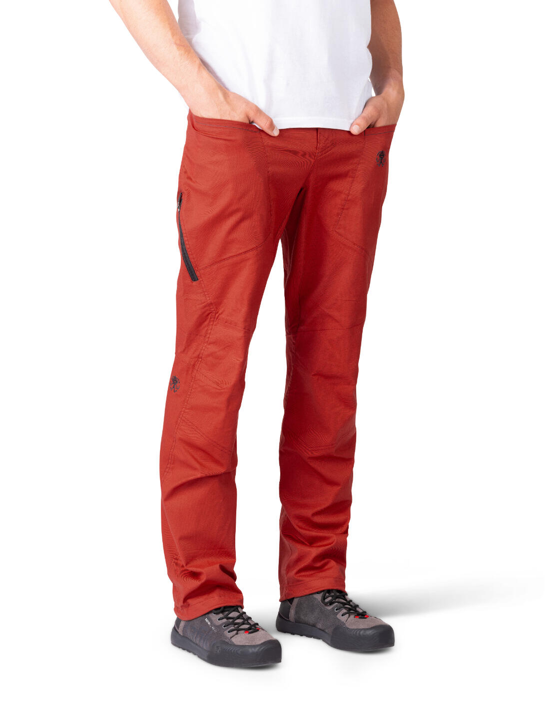 Herren Funktions-Stretch-Kletterhose RAFIKI rot 3/7