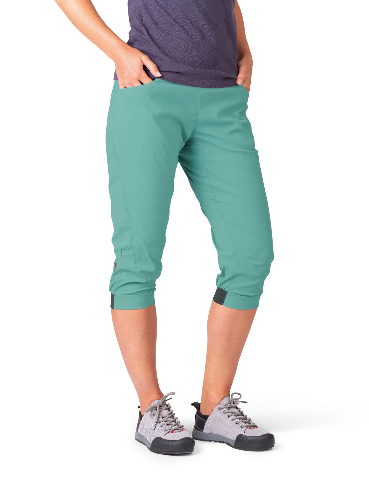 Pantalon capri multisport super léger pour femmes RAFIKI vert 3/7