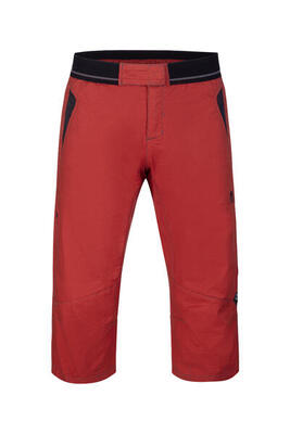 Pantaloni 3/4 da arrampicata da uomo con chiusura a velcro RAFIKI rosso