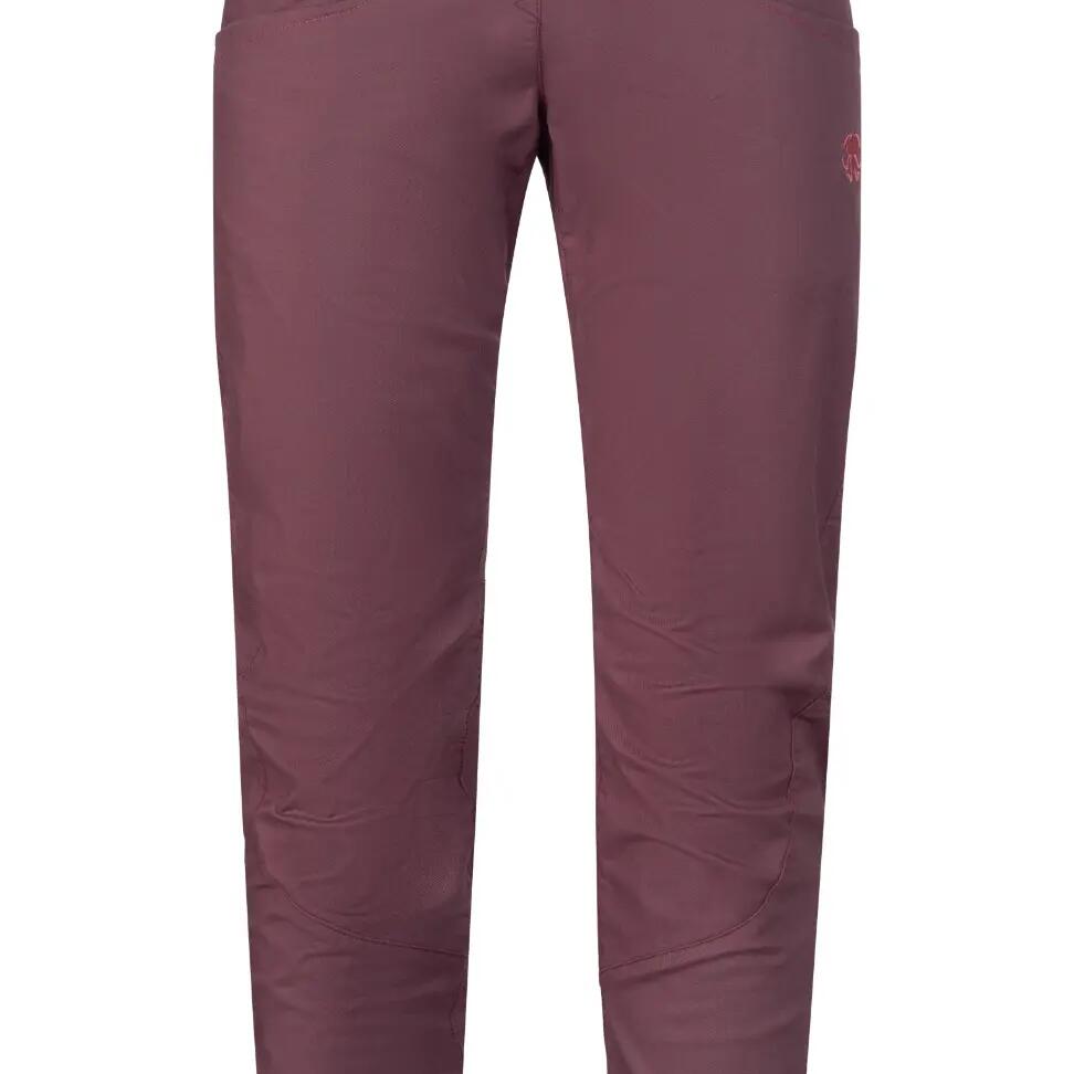 Women's breathable climbing trousers with adjustable waist RAFIKI purple