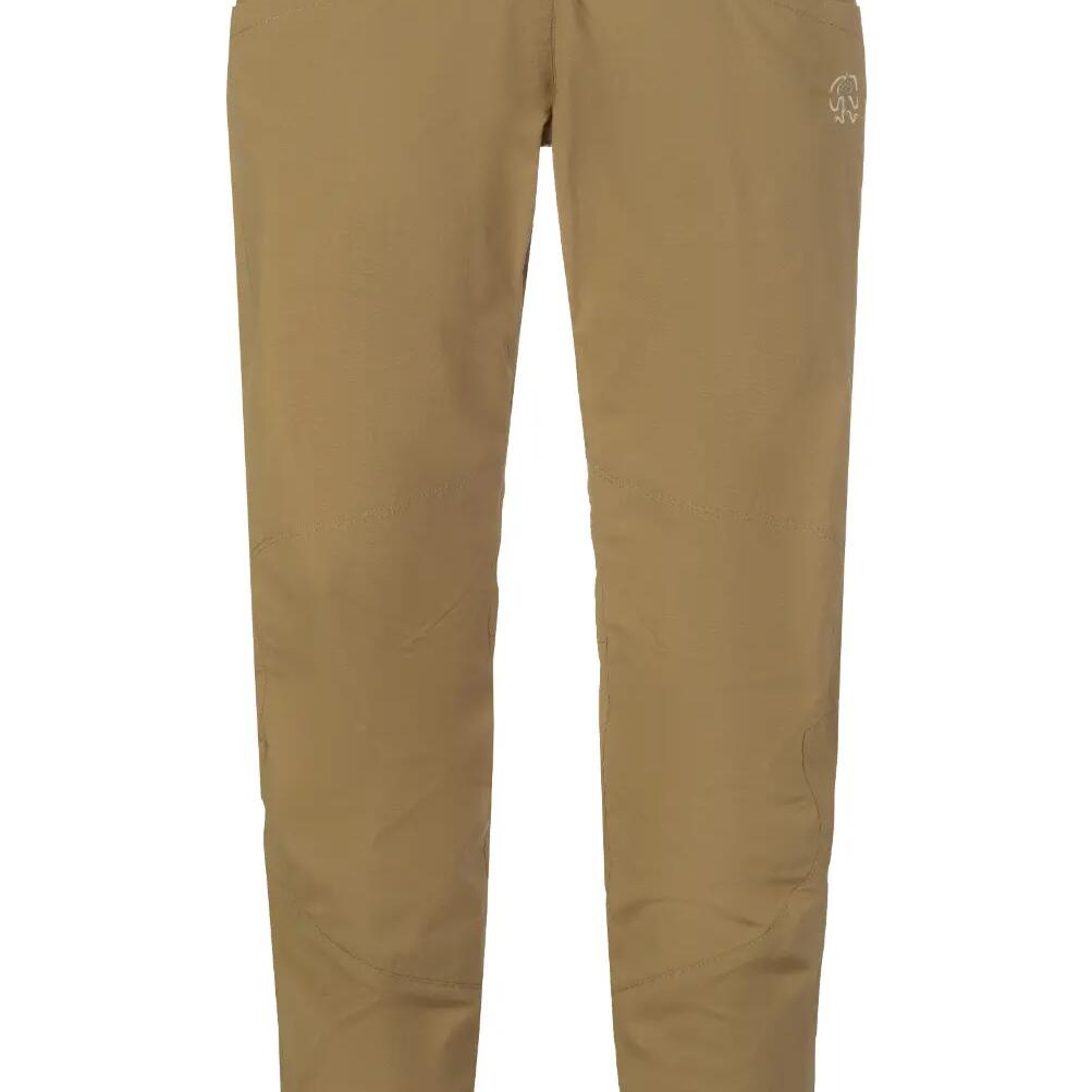 Women's lightweight cotton climbing pants RAFIKI brown