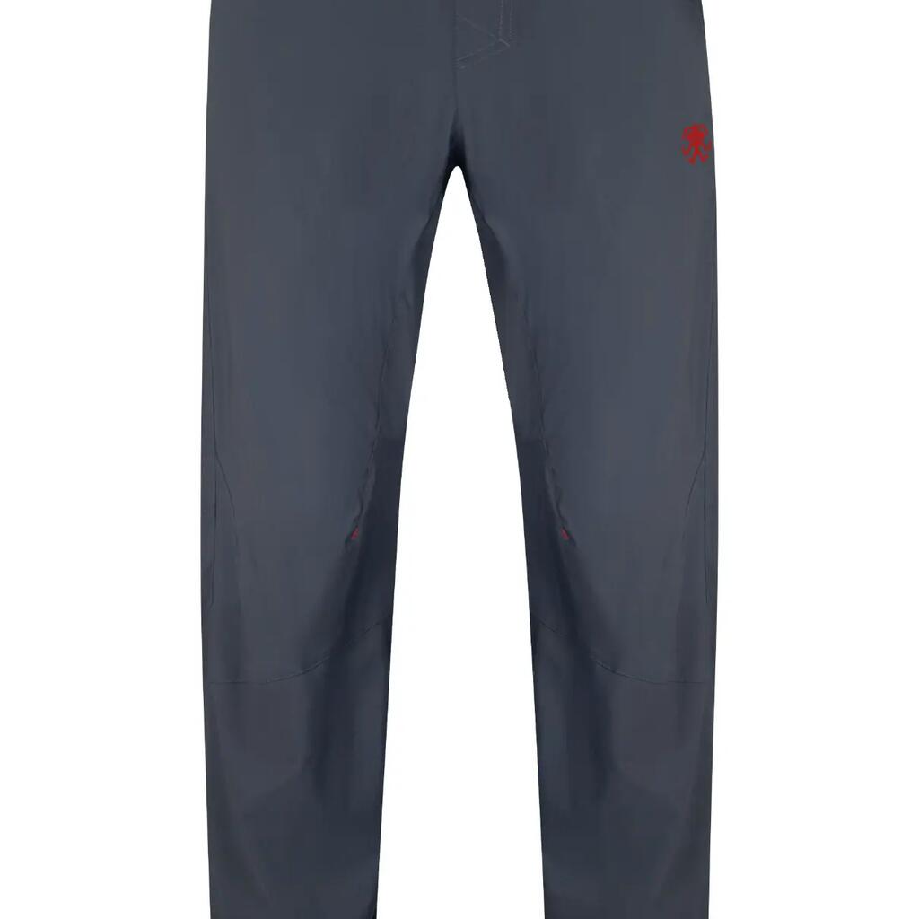 Men's sports trousers RAFIKI dark blue with elastic-waist and ergonomic knees