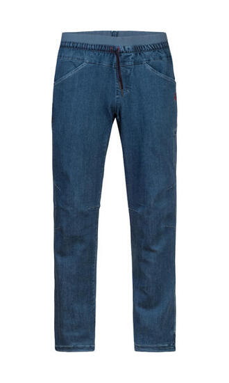 Jeans d'escalade en denim pour hommes avec ceinture élastique réglable RAFIKI