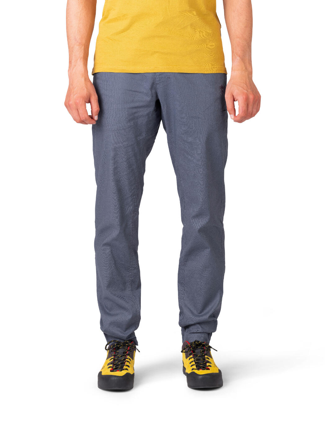 Herren Leinenhose für den Sommer beim Klettern und im Alltag RAFIKI blau 5/7