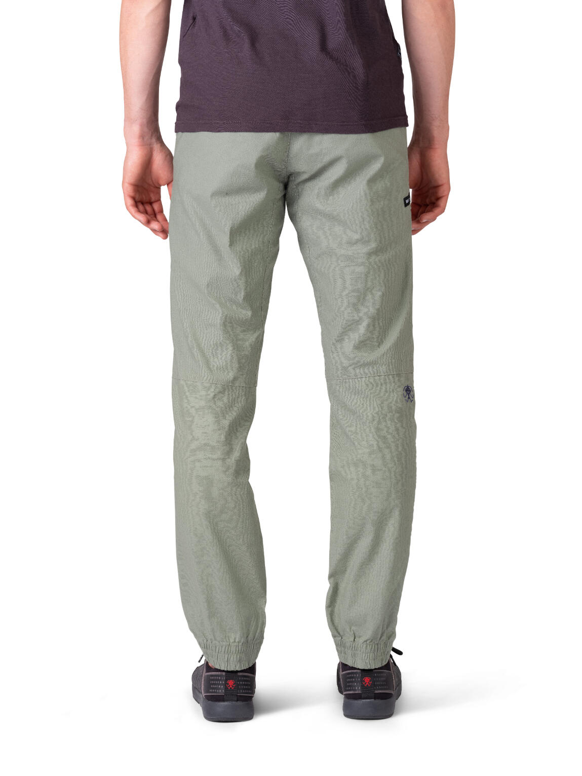 Pantalones de lino de hombre para escalada en verano y uso diario RAFIKI verde 7/7