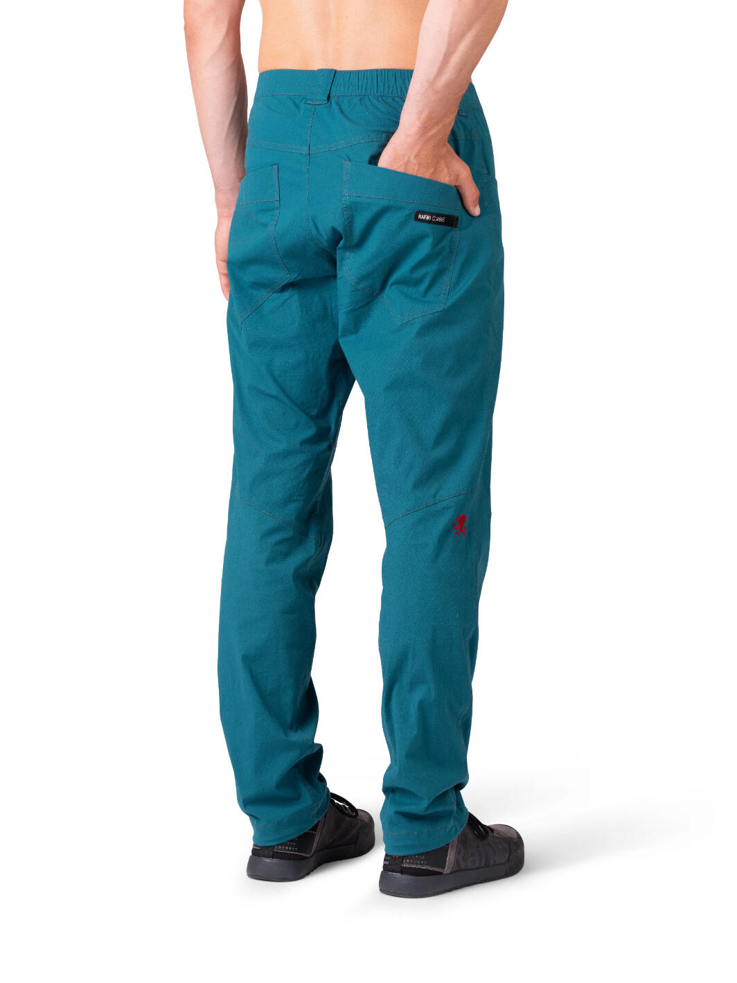 Herren Kletterhose aus ultraleichter Baumwolle RAFIKI blau 4/7