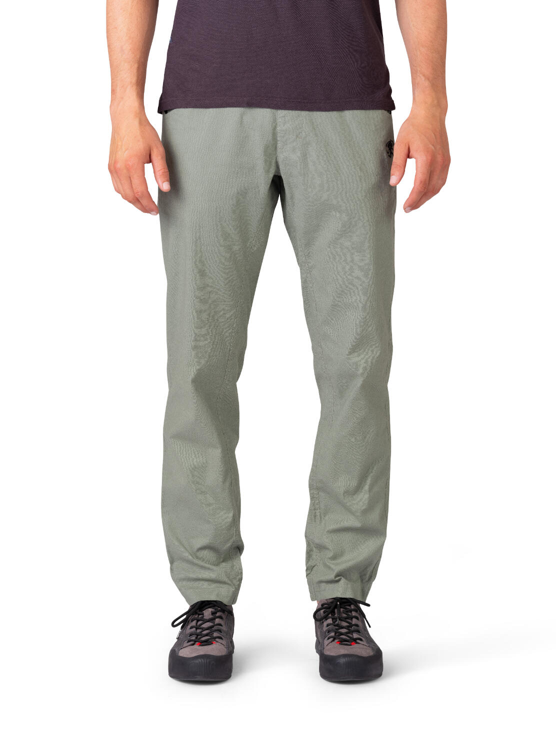 Herren-Leinenhose für den Sommer zum Klettern und für den Alltag RAFIKI grün 5/7